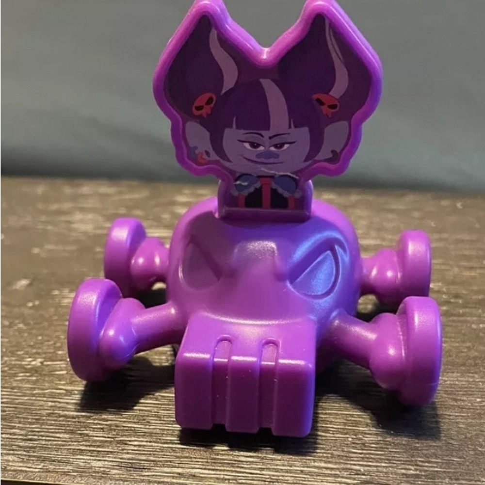 2021 Burger King DreamWorks TROLLS TrollsTopia Toy ** Val Thundershock **​